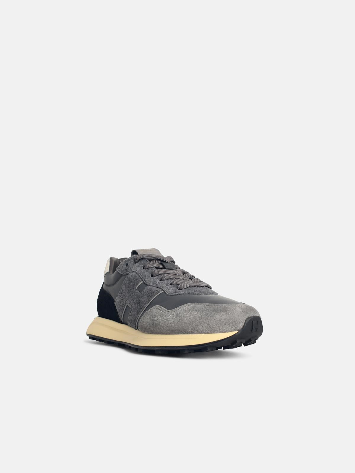 'H601' MULTICOLOR LEATHER SNEAKERS - 2
