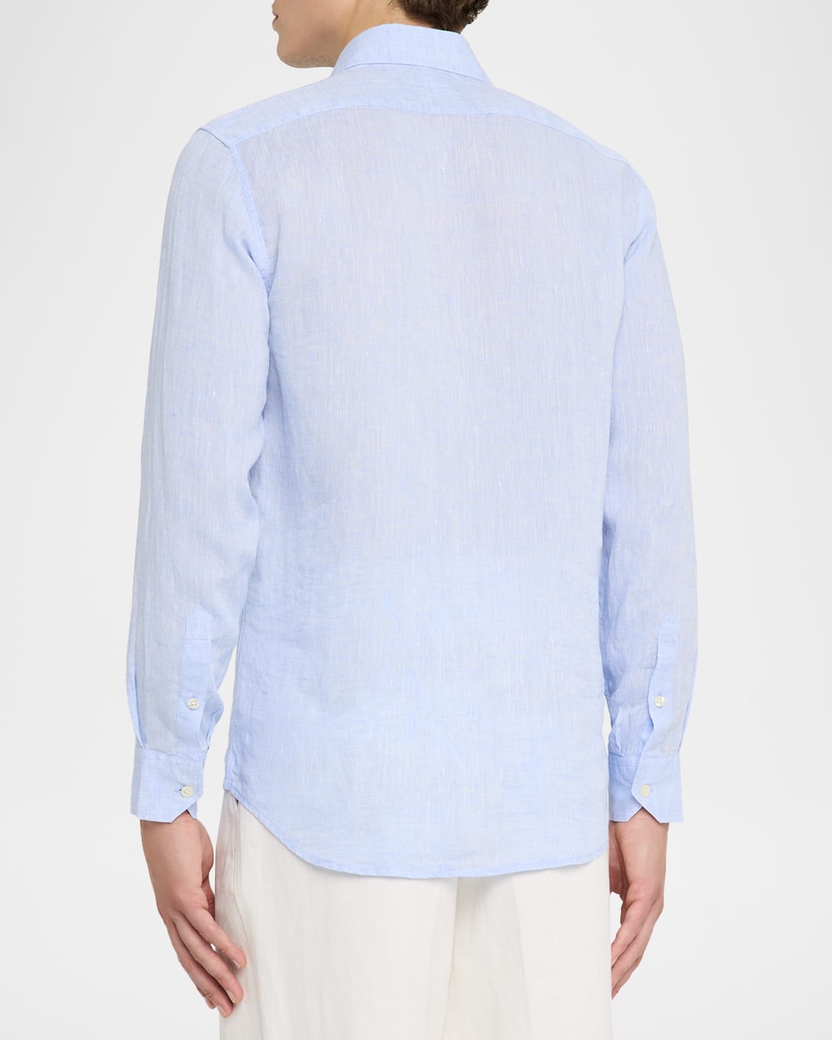 Men's Antonio Linen Casual Button-Down Shirt - 3