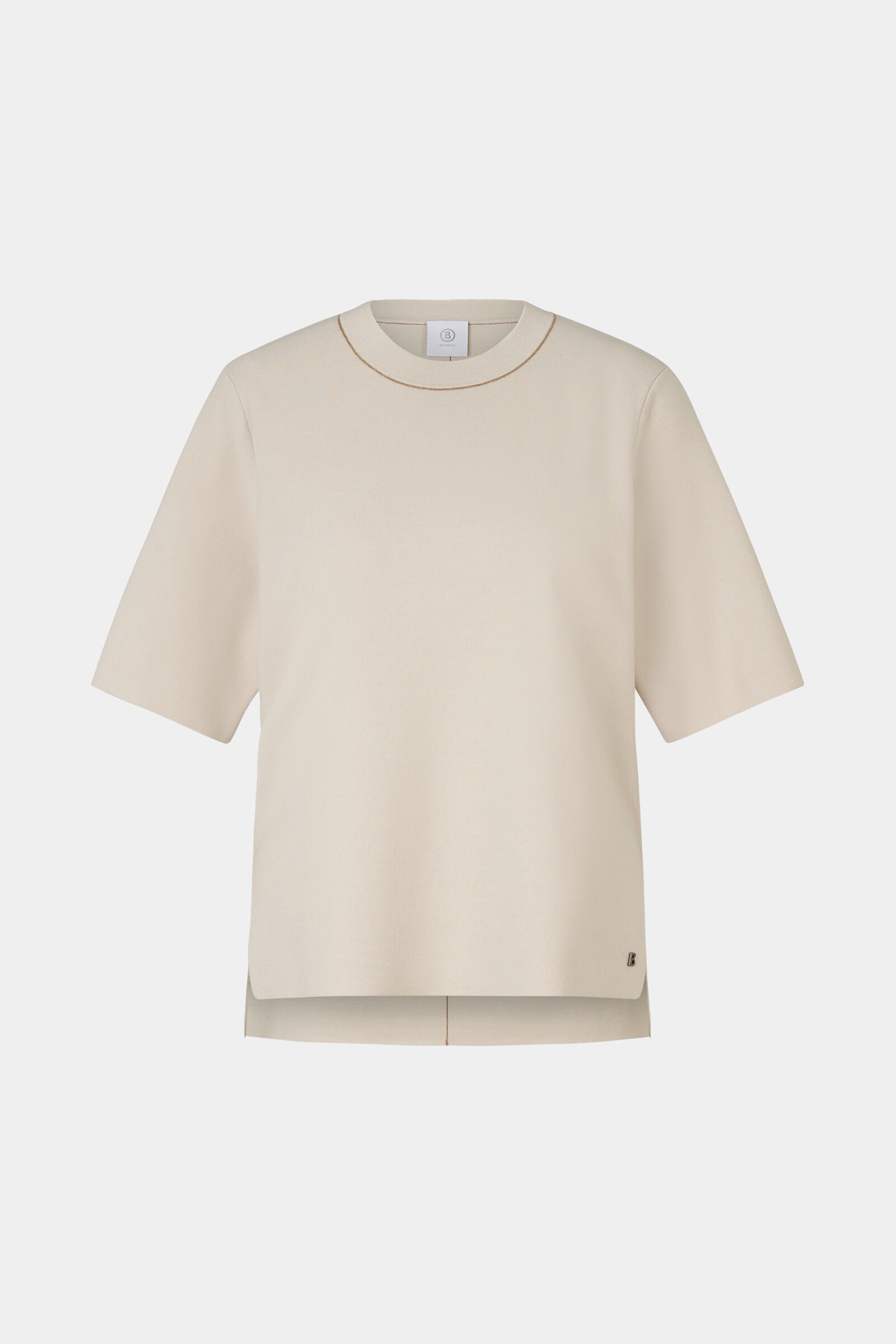 Amanda knitted top in Sand - 1