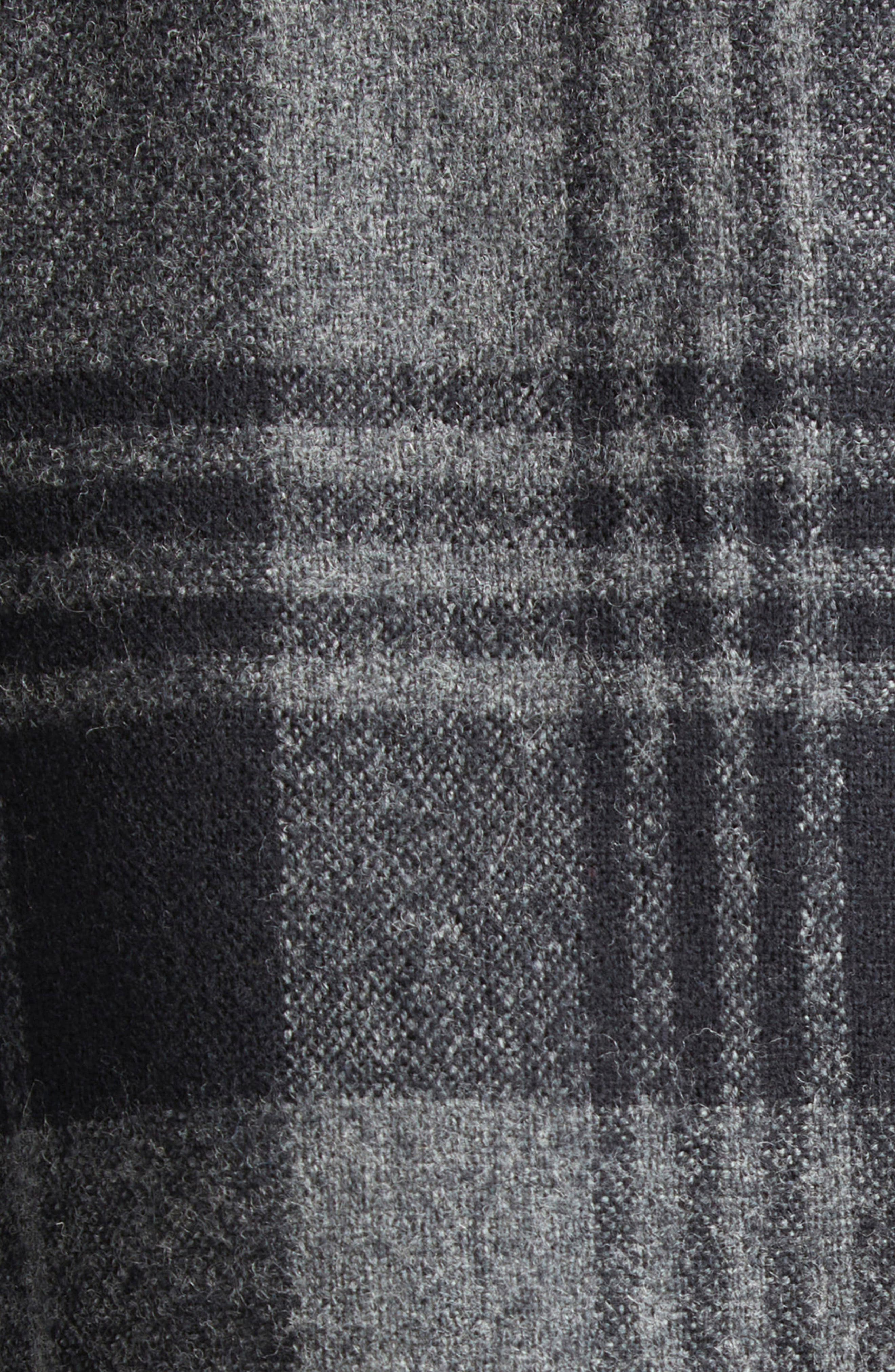 Proenza Schouler Daria Plaid Oversize Virgin Wool Blazer in Grey Multi at Nordstrom - 6