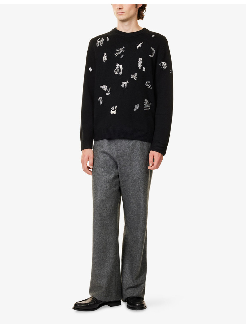 Paul Smith Mini Beast Crewneck Wool Jumper outlook