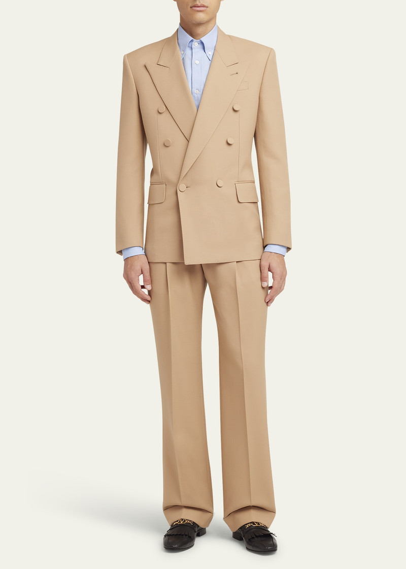 Valentino Men's VLogo Oxford Sport Shirt outlook