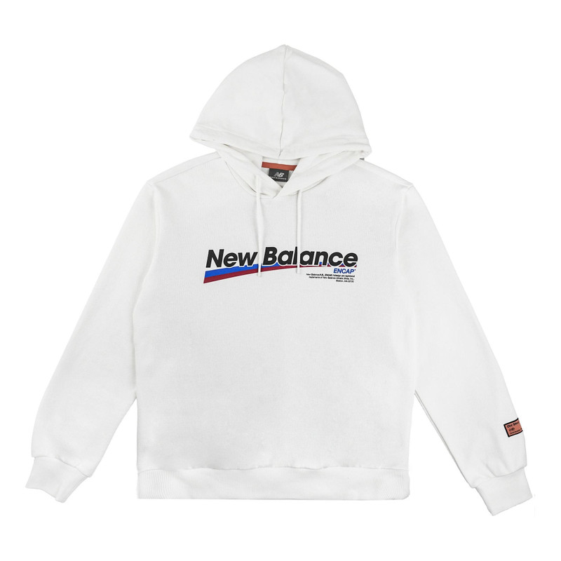 New Balance hooded Casual Pullover Couple Style White NCA34013-IV - 1
