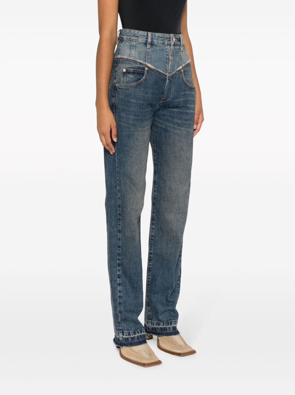Noemie straight-leg jeans - 3