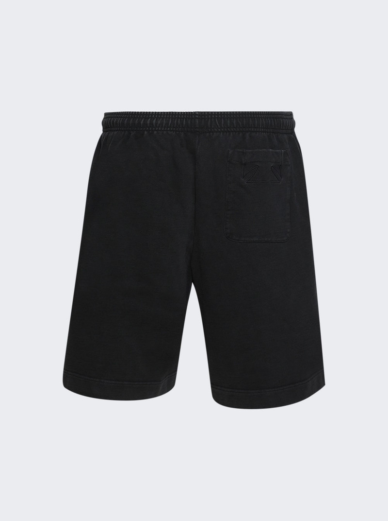 VETEMENTS Biker Cross Logo Shorts Black outlook