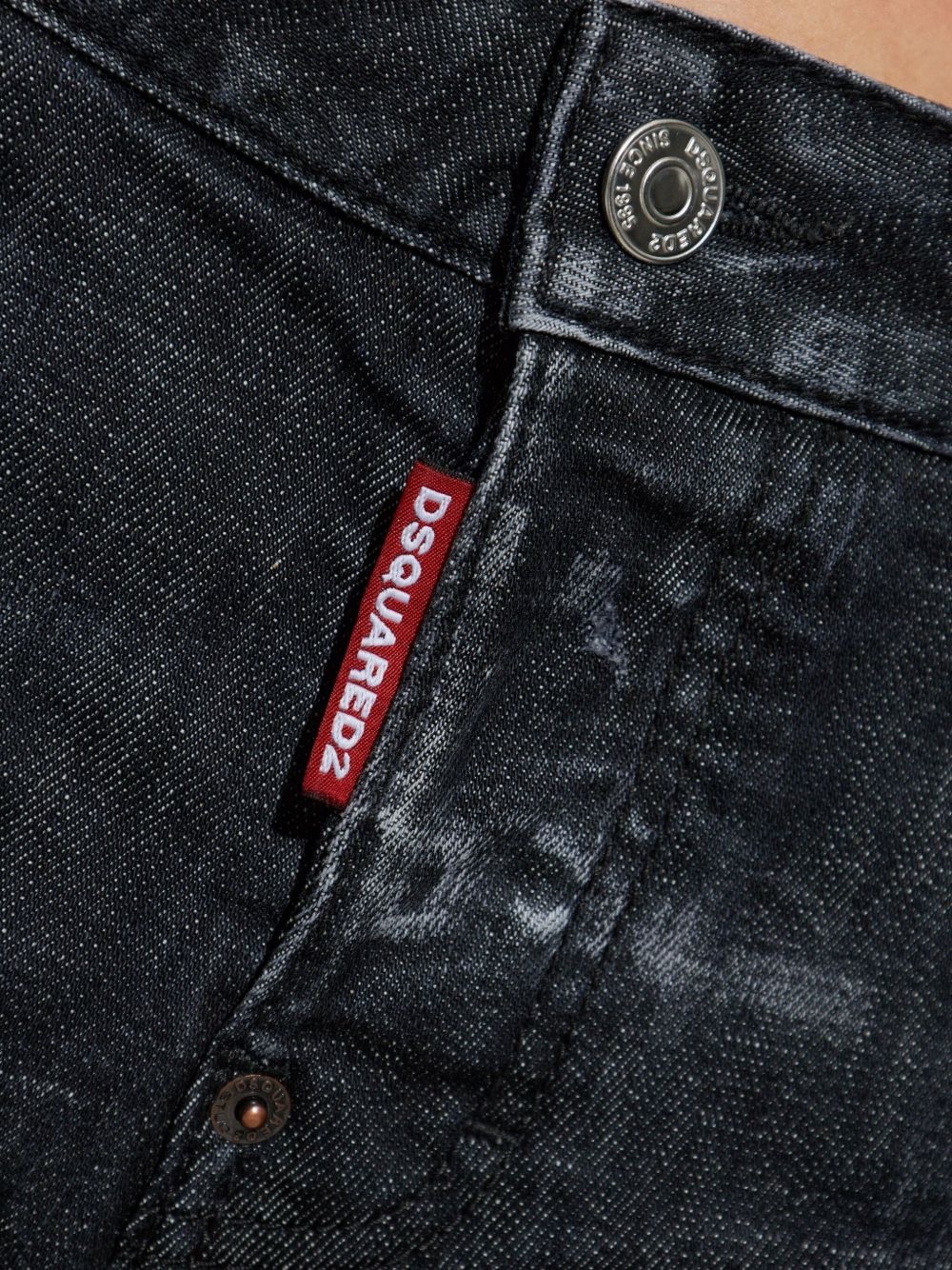 ripped-detail jeans - 5