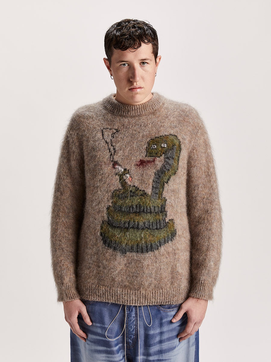Biscia Knit Ecru - 3