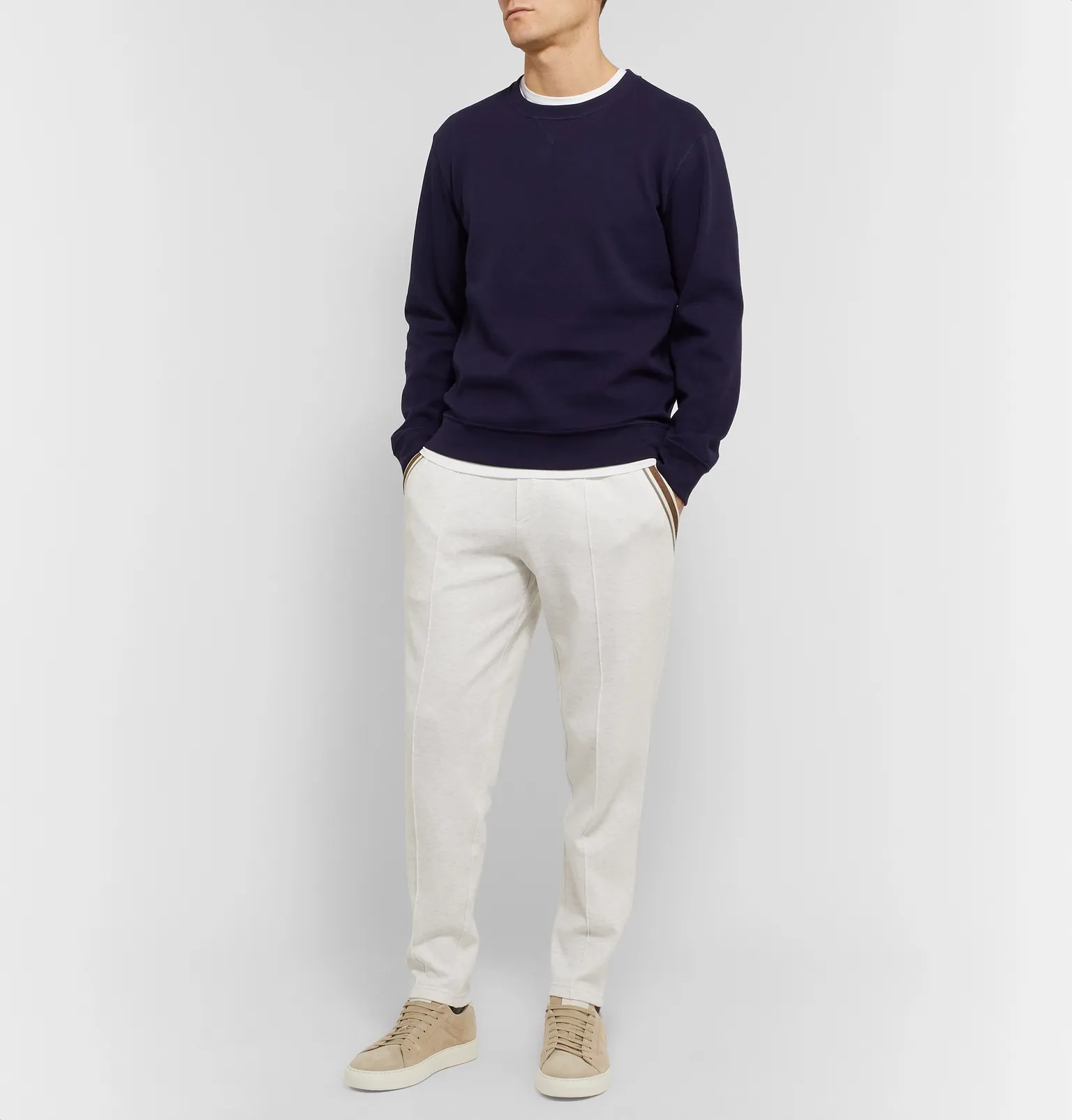 Loopback Cotton-Blend Jersey Sweatshirt - 2