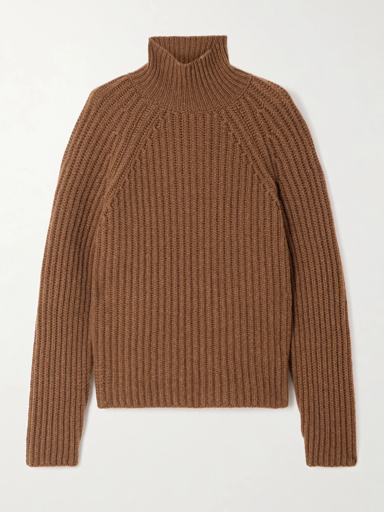 Athos Ribbed Cashmere Turtleneck Sweater - 1