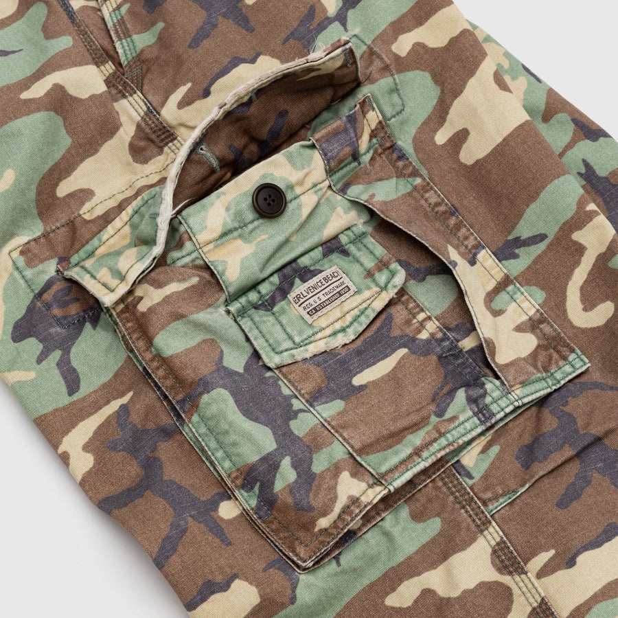 CAMO CARGO PANTS - 4