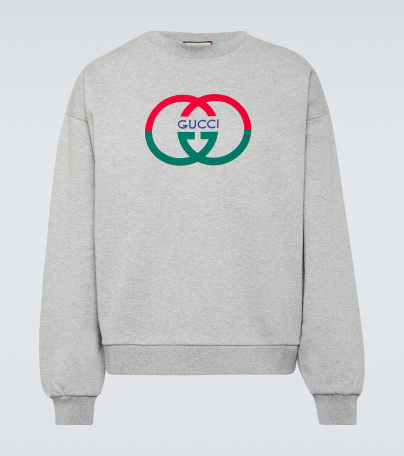 Interlocking G cotton jersey sweatshirt - 1