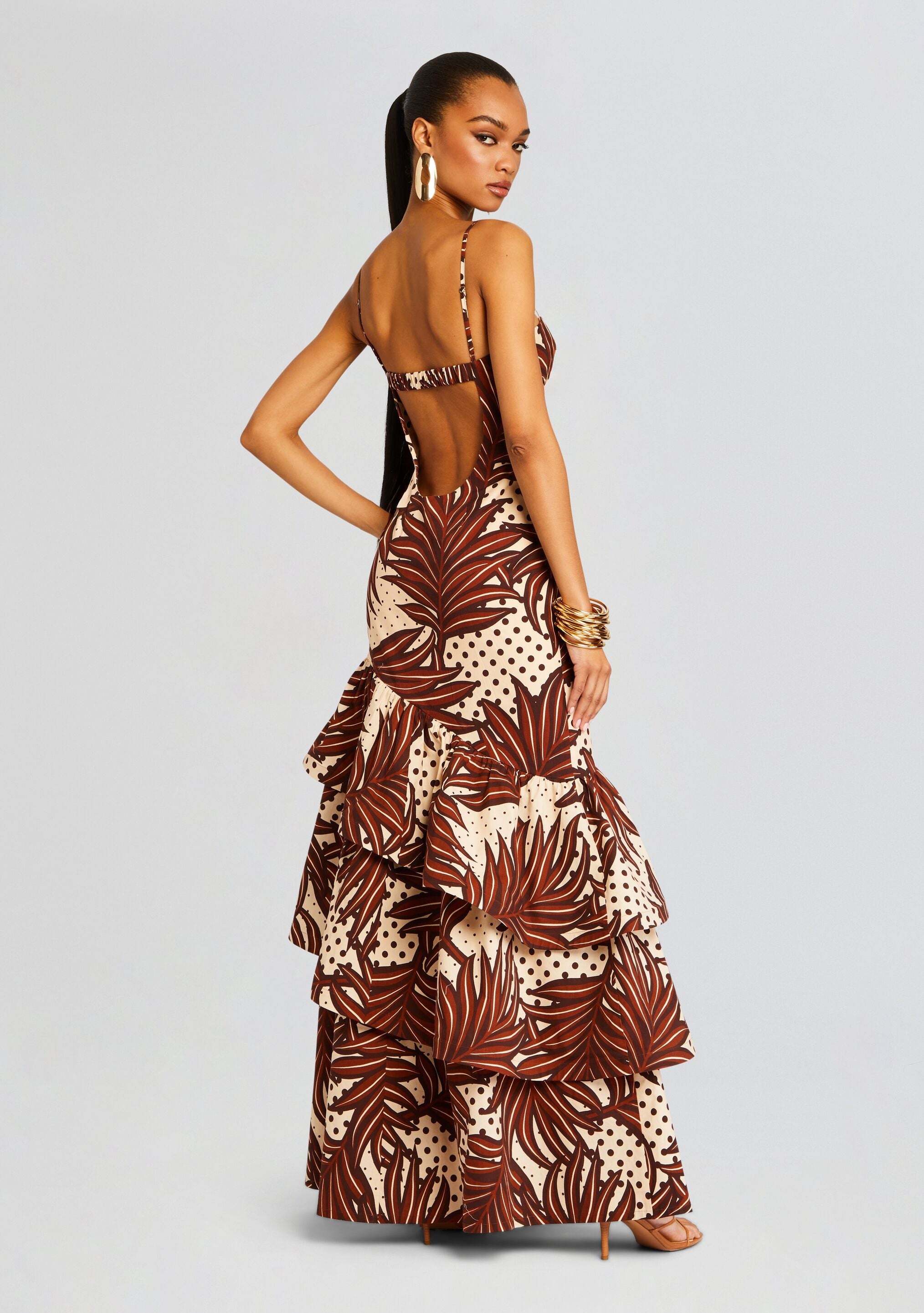 knee length dresses for ladies Starla Maxi – Off The Rack NZ main image 1