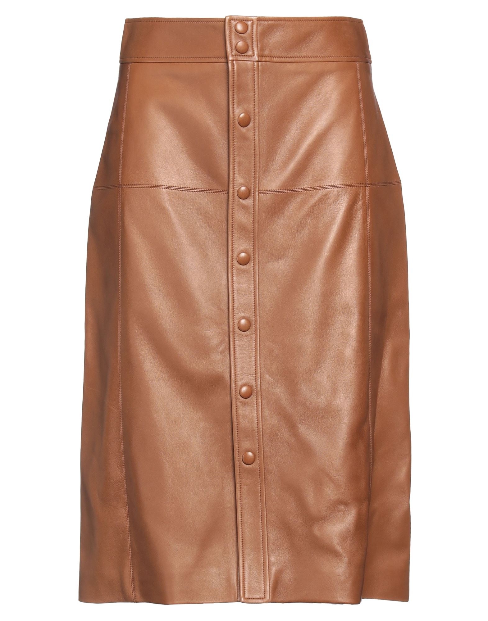 Brown Women's Midi Skirt - 1