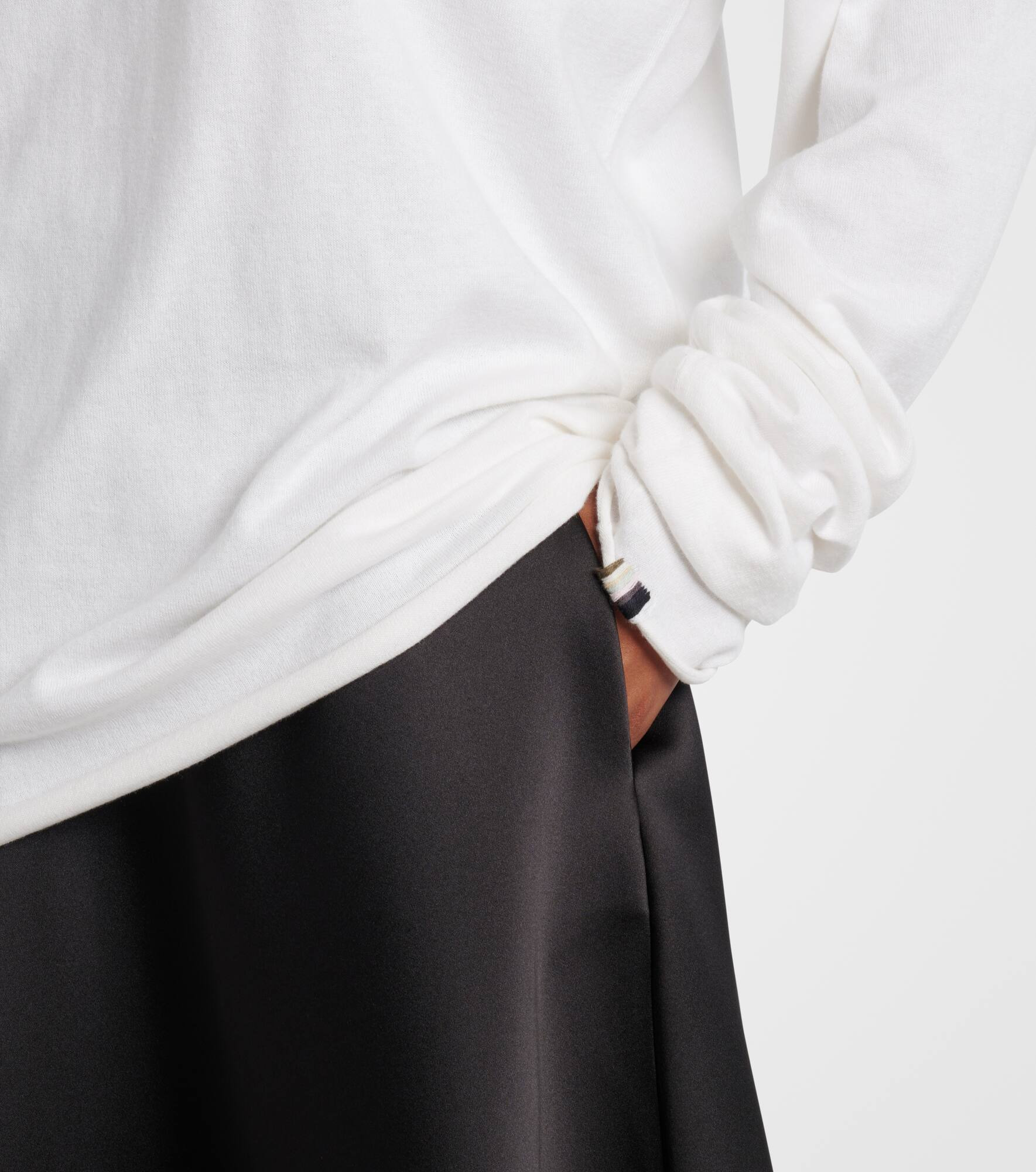 N°347 Aries cotton and cashmere T-shirt - 5