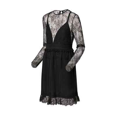 Louis Vuitton Layered Lace Dress outlook