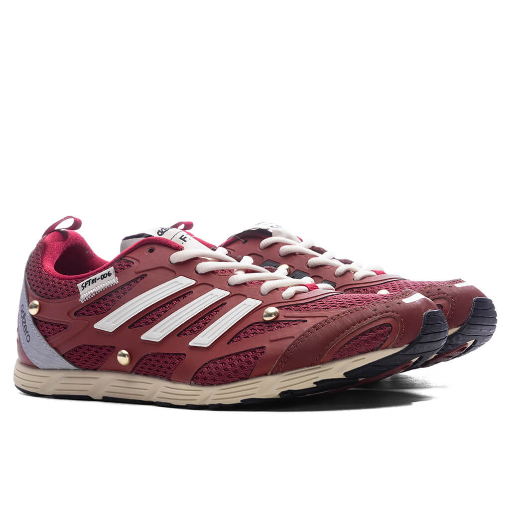ADIDAS X SONG FOR THE MUTE ADIZERO PR - LEGACY RED/CORE BLACK/WILD SEPIA - 2
