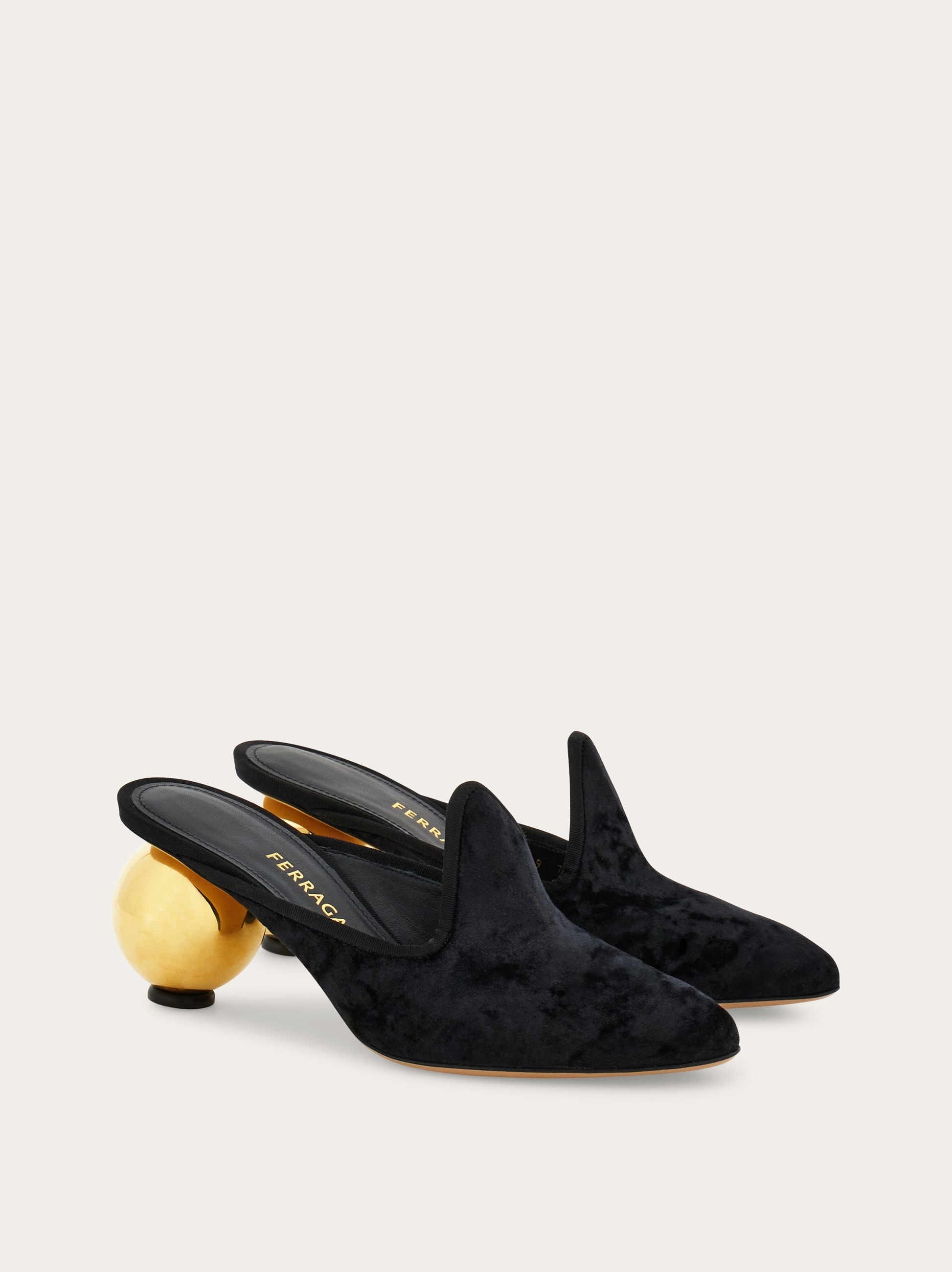 Spherical heel mule - 5