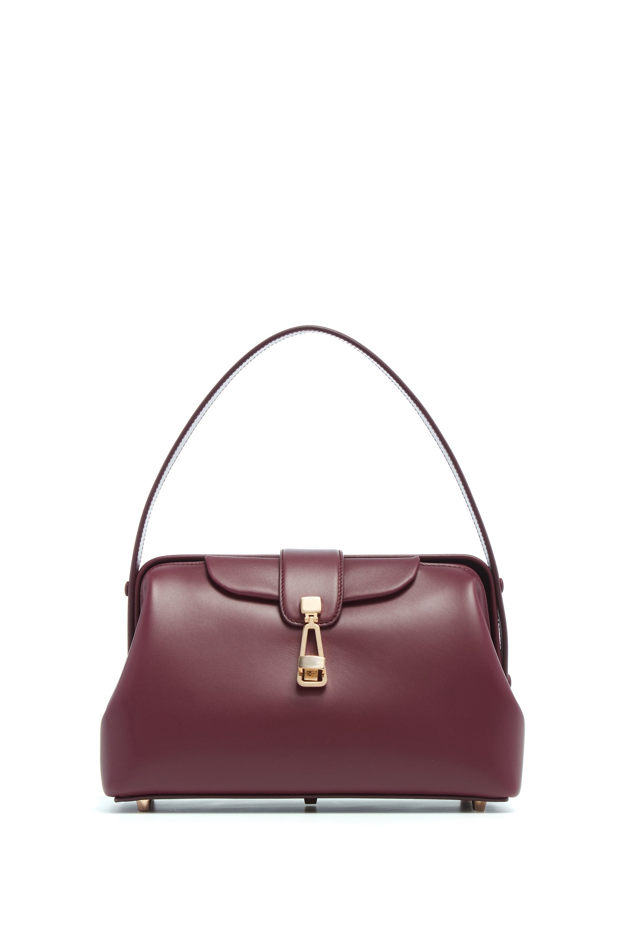 Golda Bag in Bordeaux Leather - 1