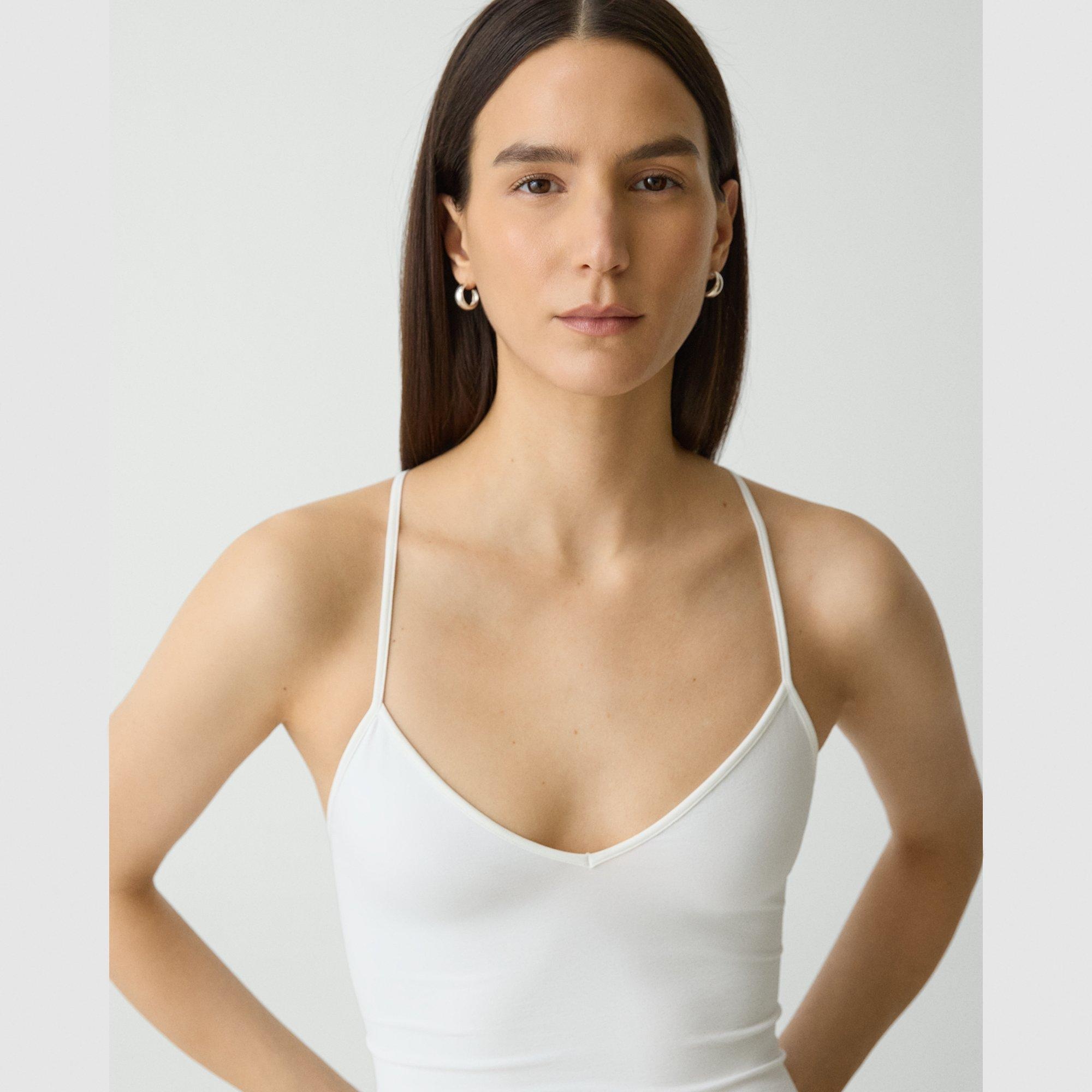Strappy Tank Top in Stretch Nylon - 5