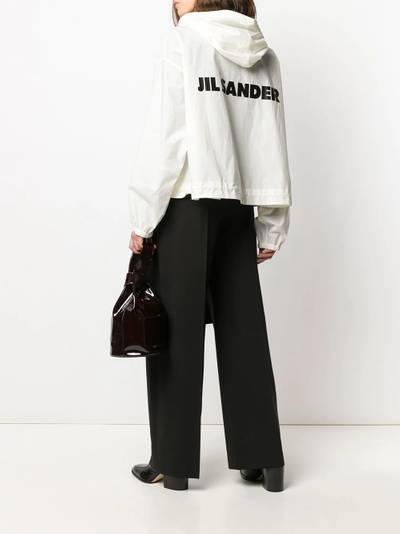 Jil Sander oversized lightweight rain jacket outlook