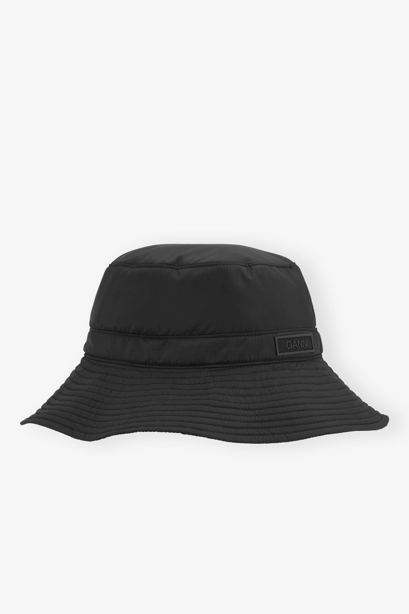 BLACK TECH BUCKET HAT - 1