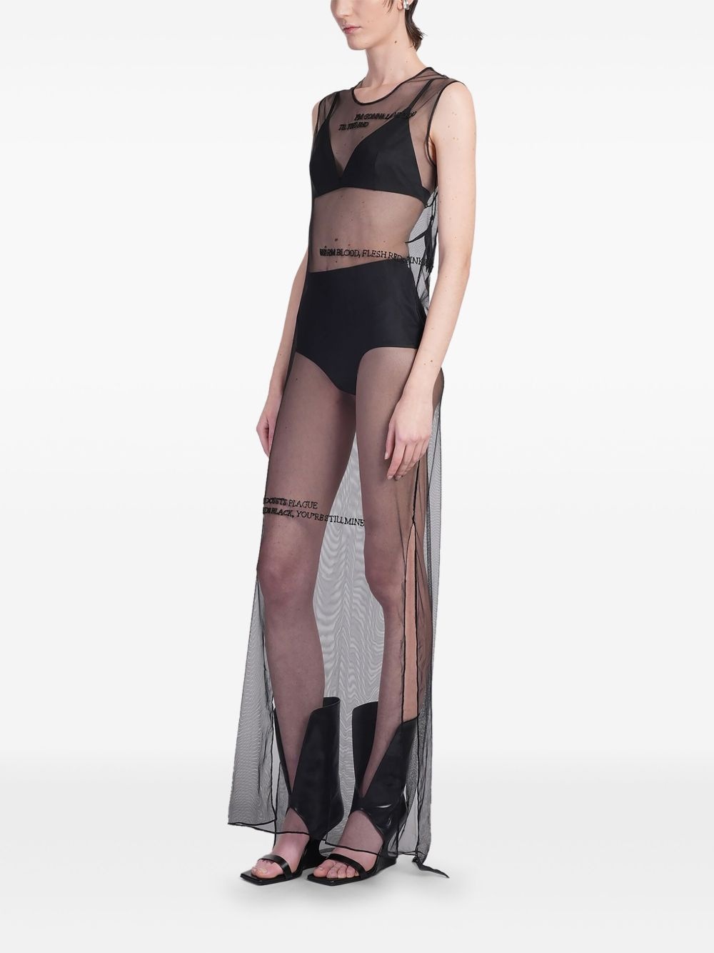 transparent dress - 3