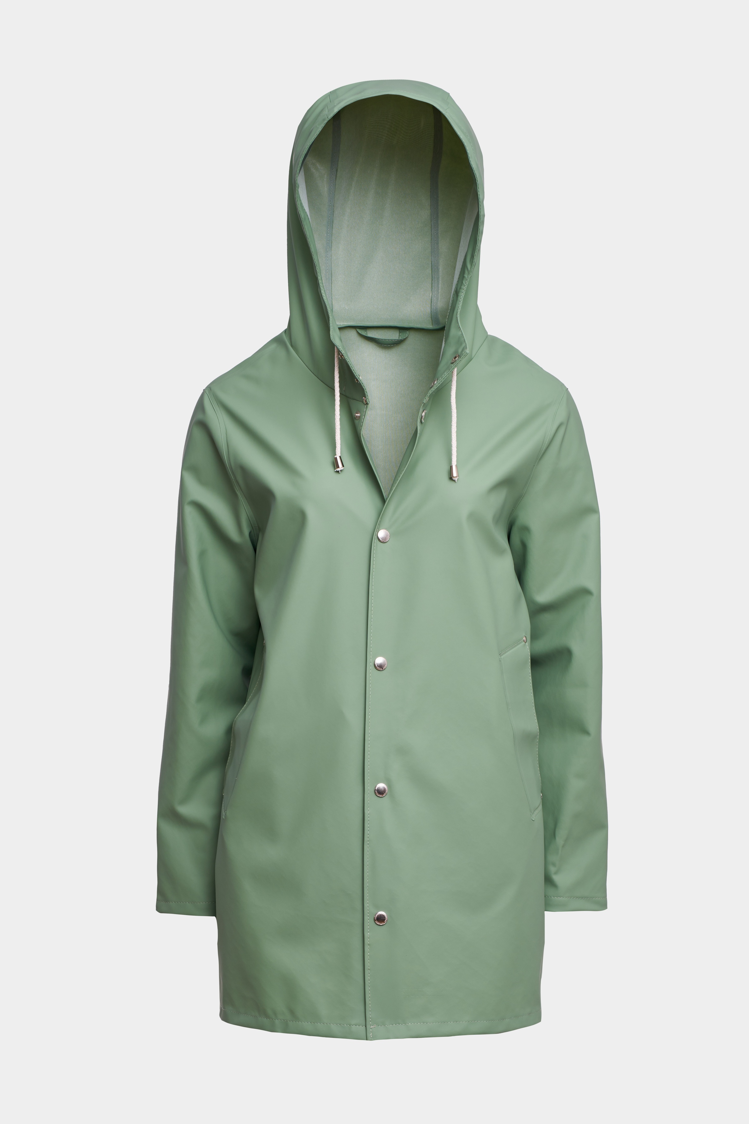 Stockholm Lightweight Raincoat Loden Green - 1