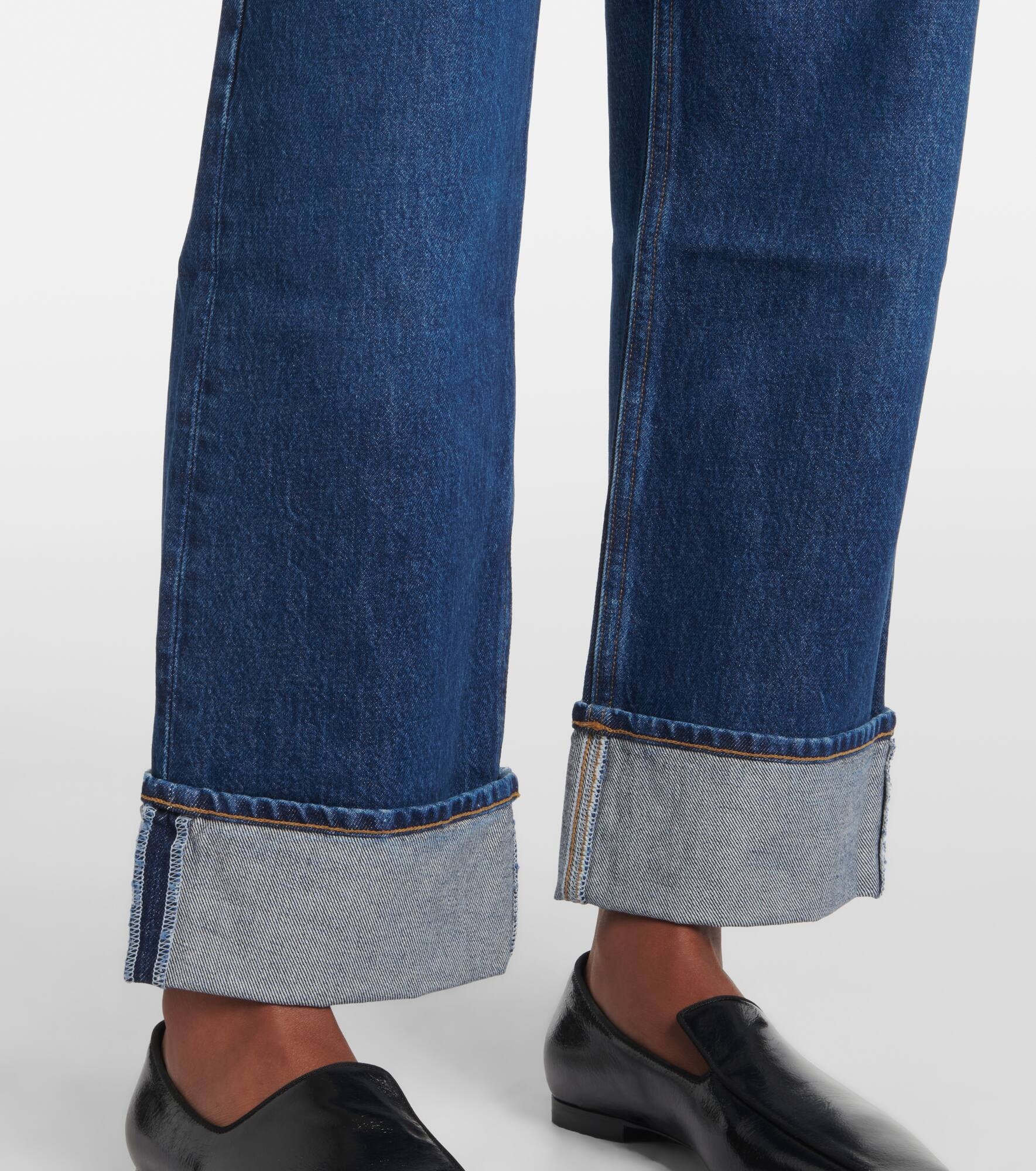 Fran mid-rise straight jeans - 6