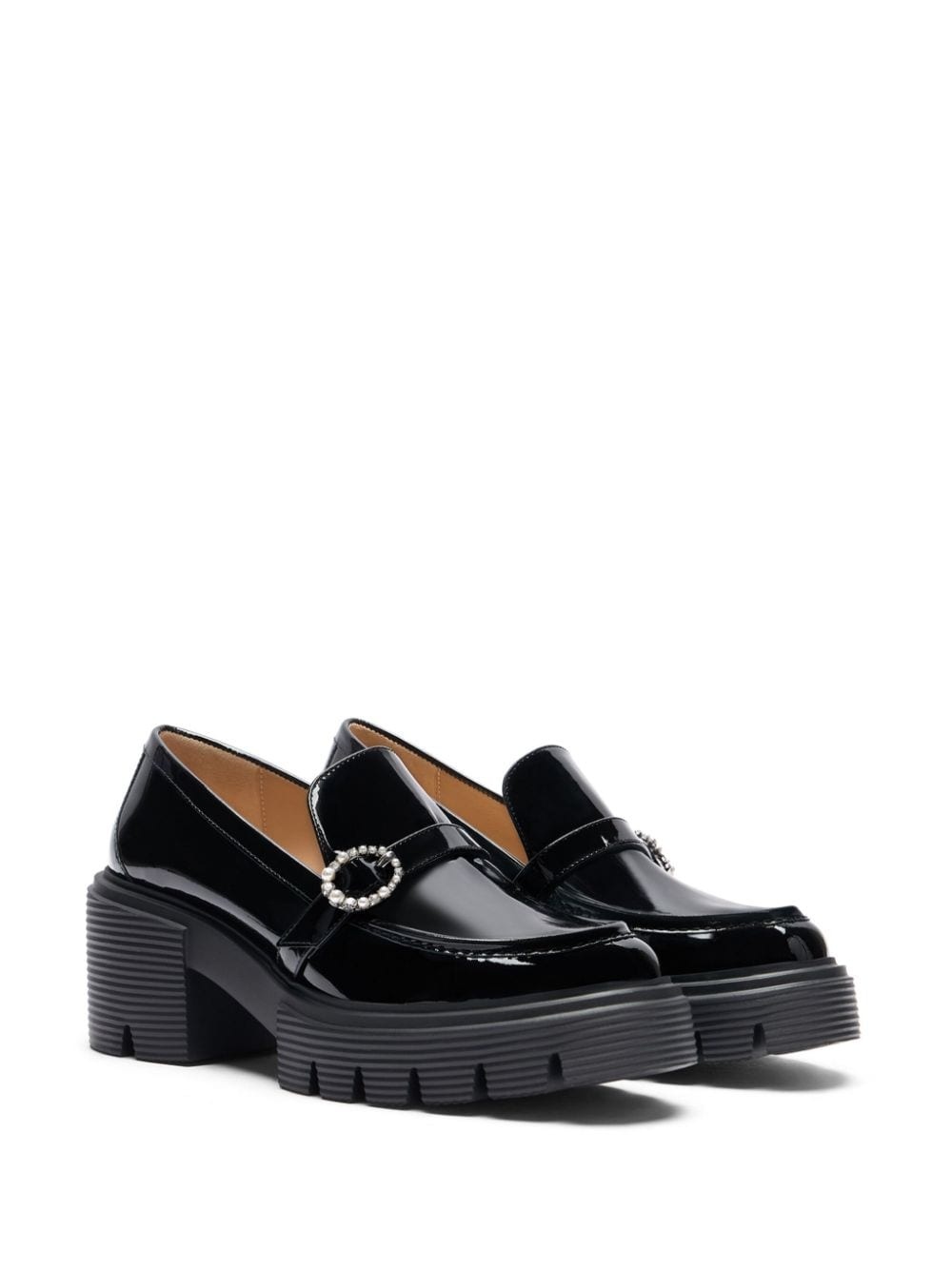 60mm leather loafers - 2