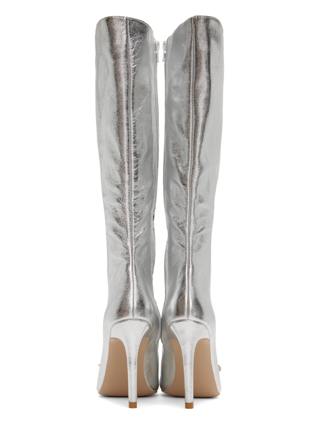 Silver Buckle Boots - 2