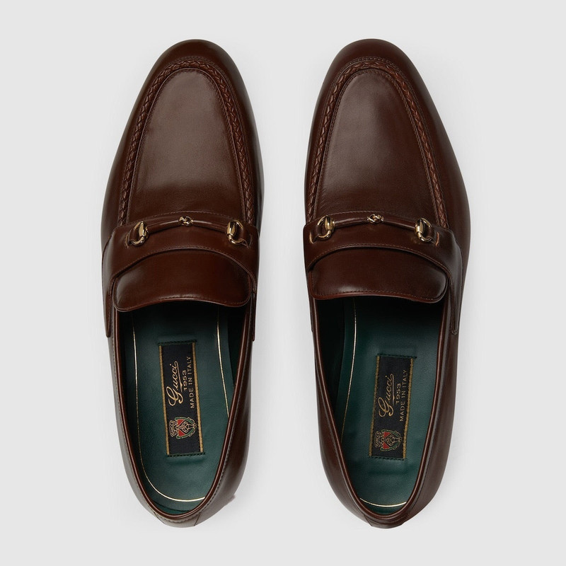 Gucci Covered Horsebit leather Loafers 3
