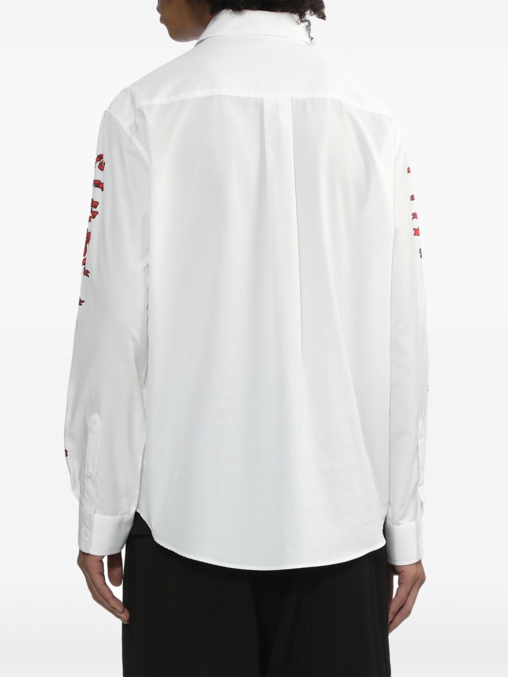 logo-print shirt - 4