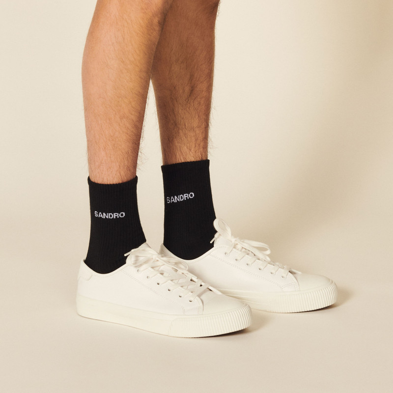 Sandro Logo socks outlook