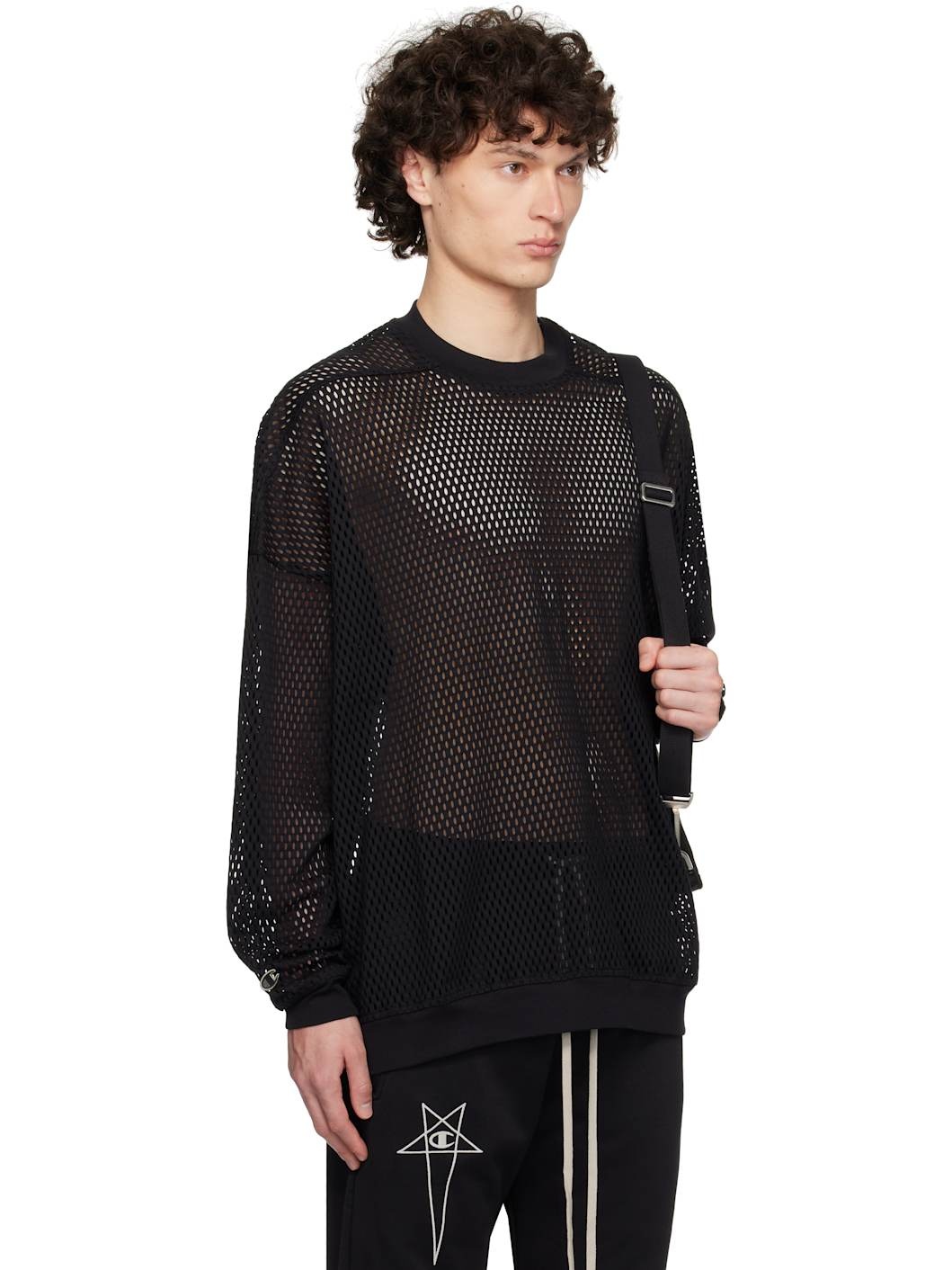 Black Champion Edition Jumbo Sweatshirt - 2