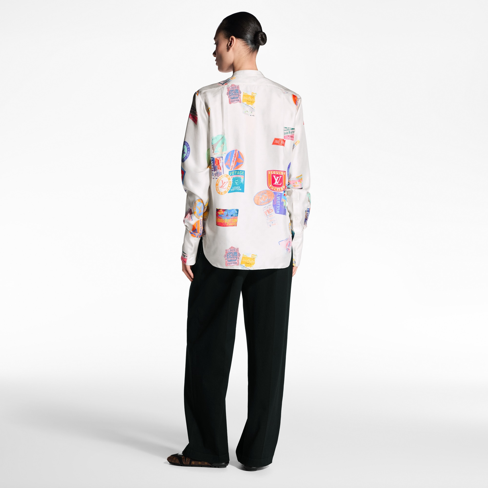 Mahina Patch Silk Shirt - 3
