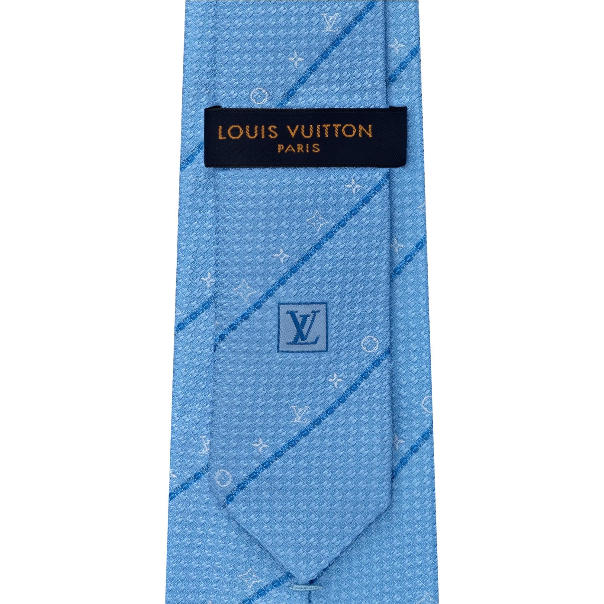 Monogram Aligned Tie - 3