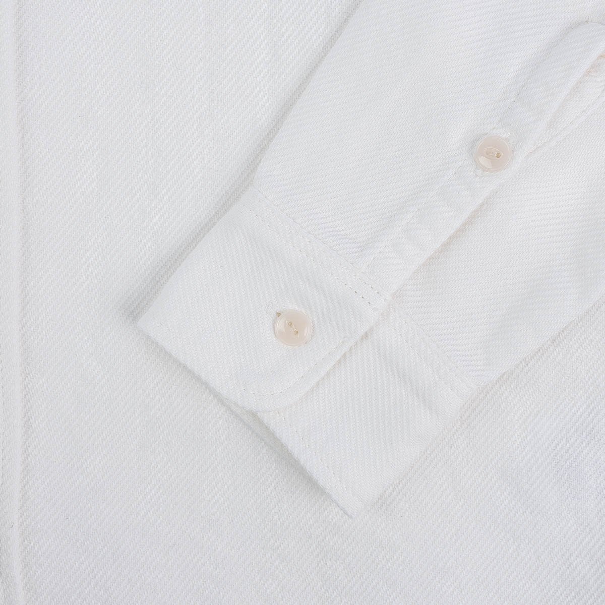 IHSH-279-WHT 7oz Soft Flannel Work Shirt - White - 11