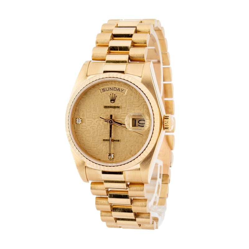 Rolex Day-Date 18038 Jubilee Dial - 2