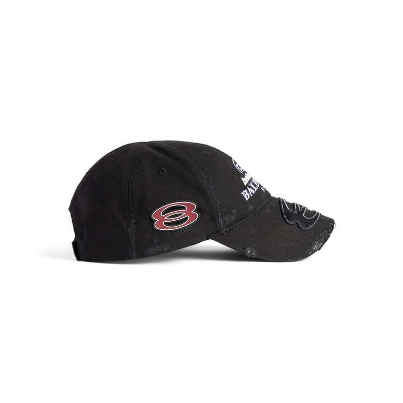 Men's Upcycled Cap in Black 4