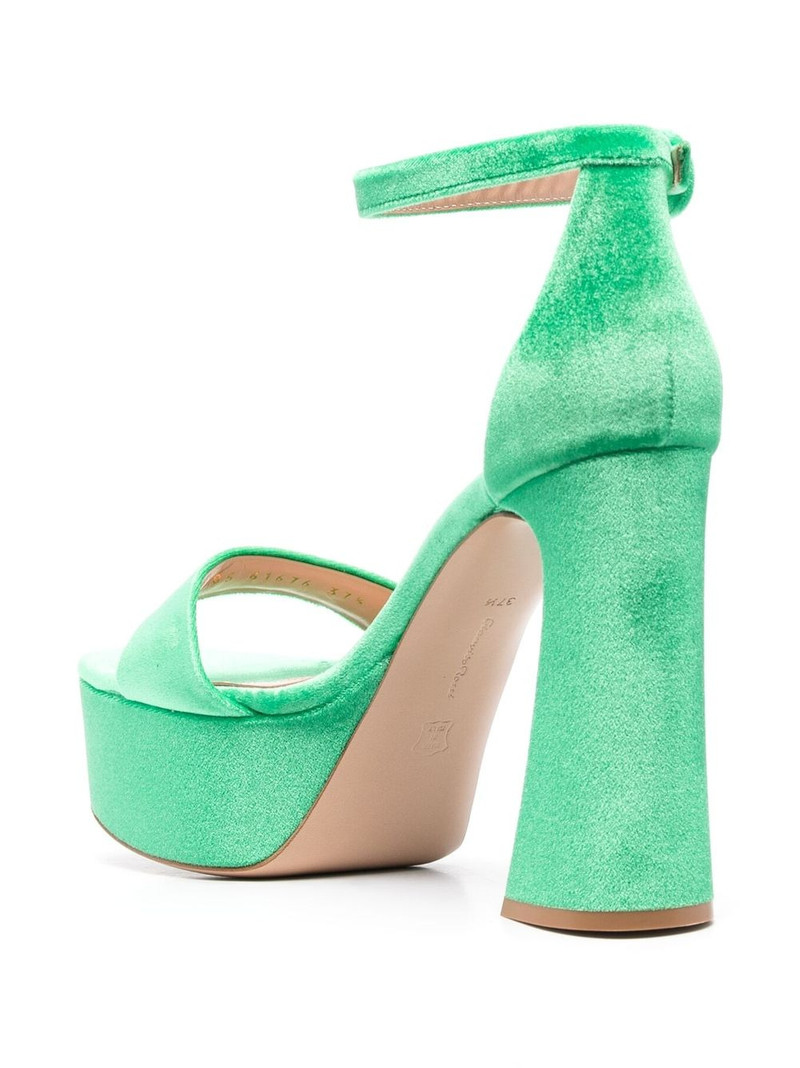 Holly 125mm chenille sandals 3