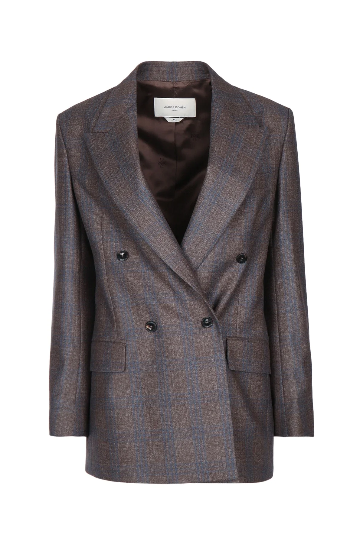 Jacob Cohen Women Giacca Doppiopetto Quadro - 1
