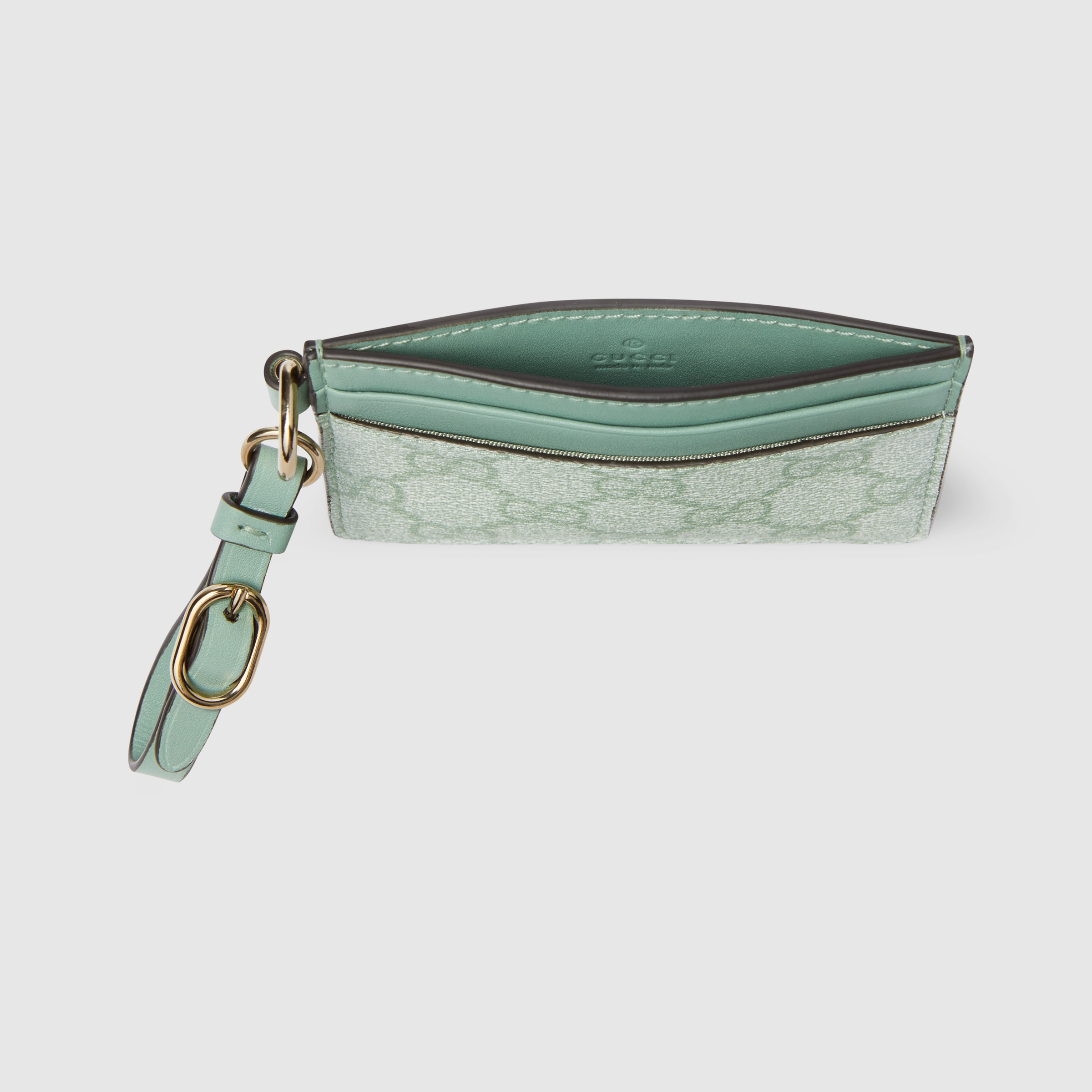 GG Emblem card case with strap - 2