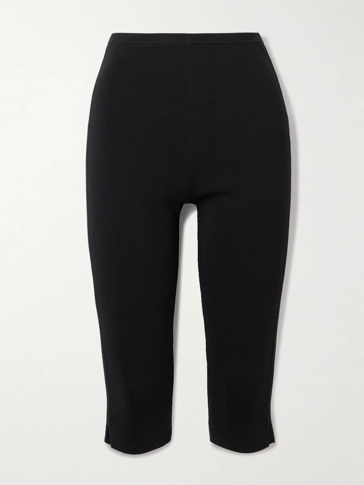 Cropped Crepe Slim-leg Pants - 1