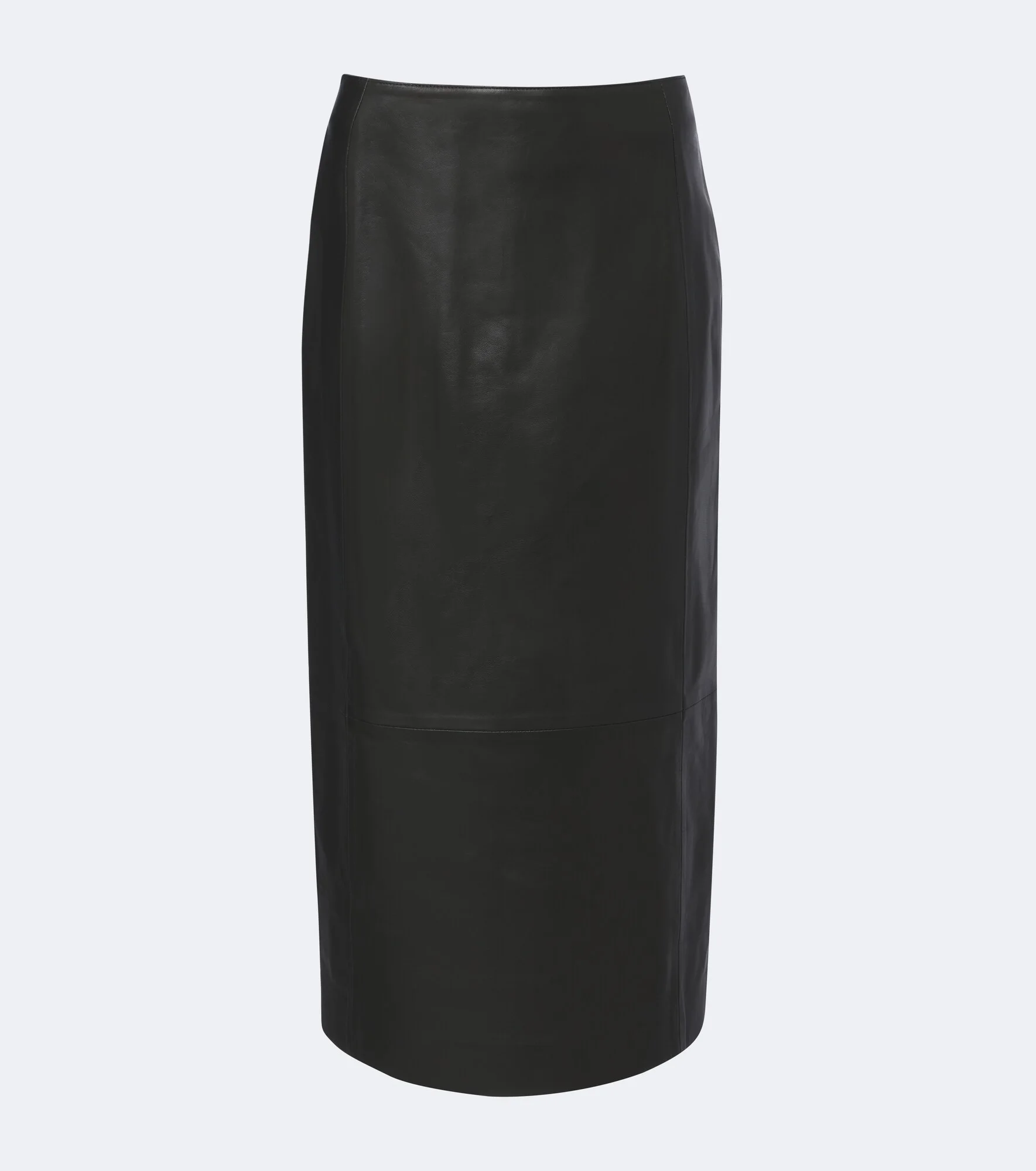 Leather pencil skirt - 1