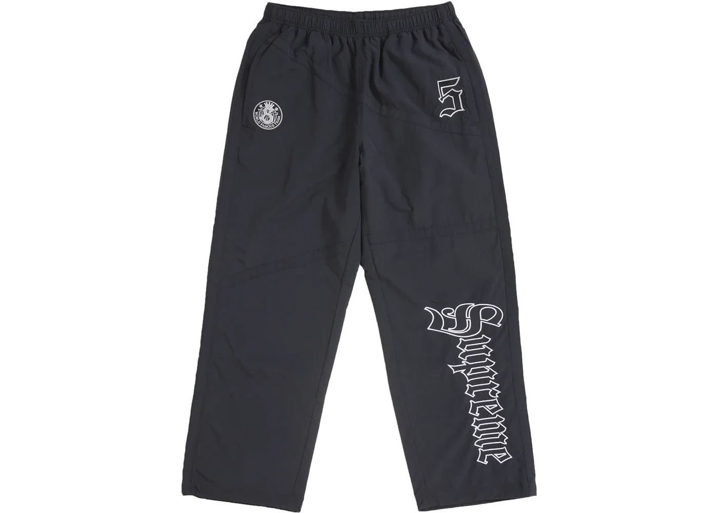 Supreme Old English Track Pant Black - 1