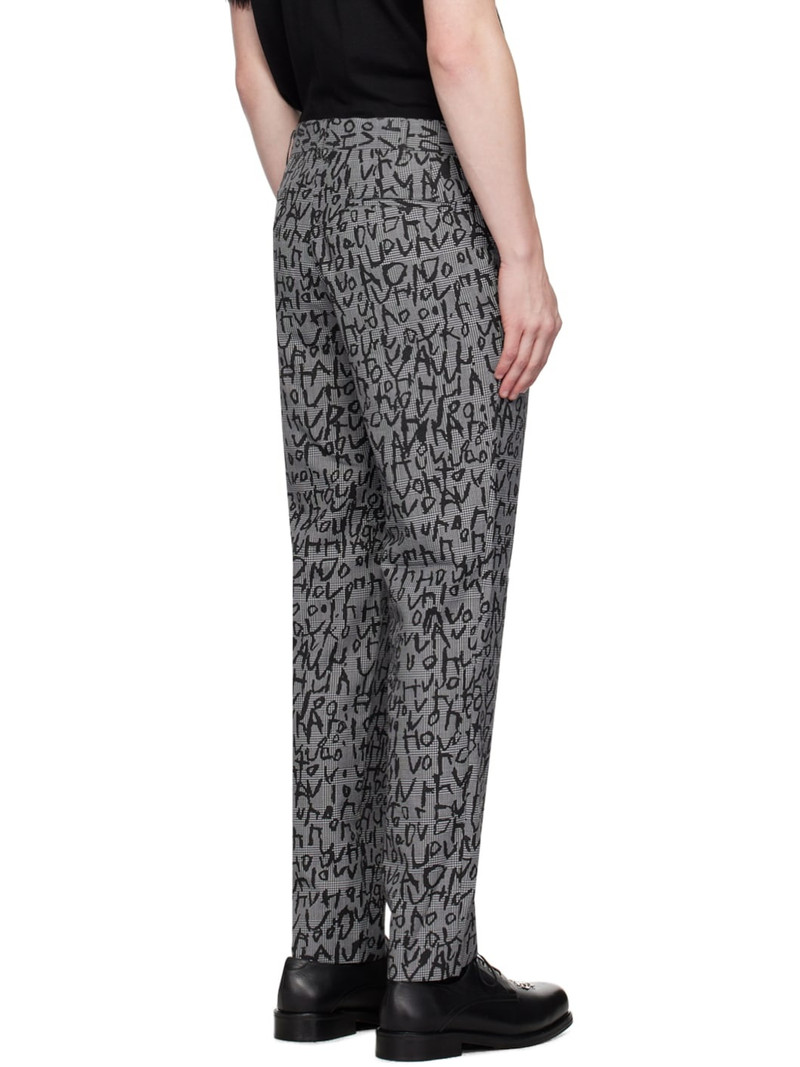 Gray Glen Check Trousers 3