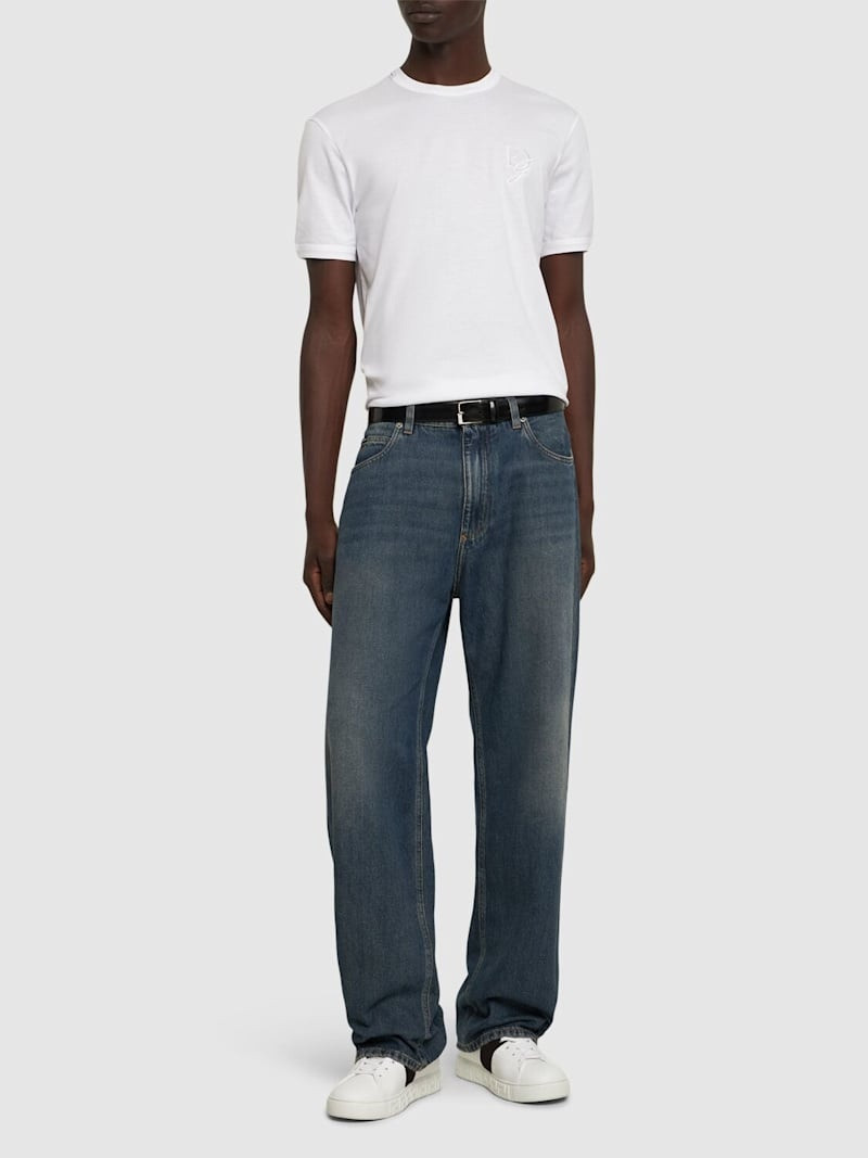 Dolce & Gabbana Cotton jersey logo t-shirt outlook