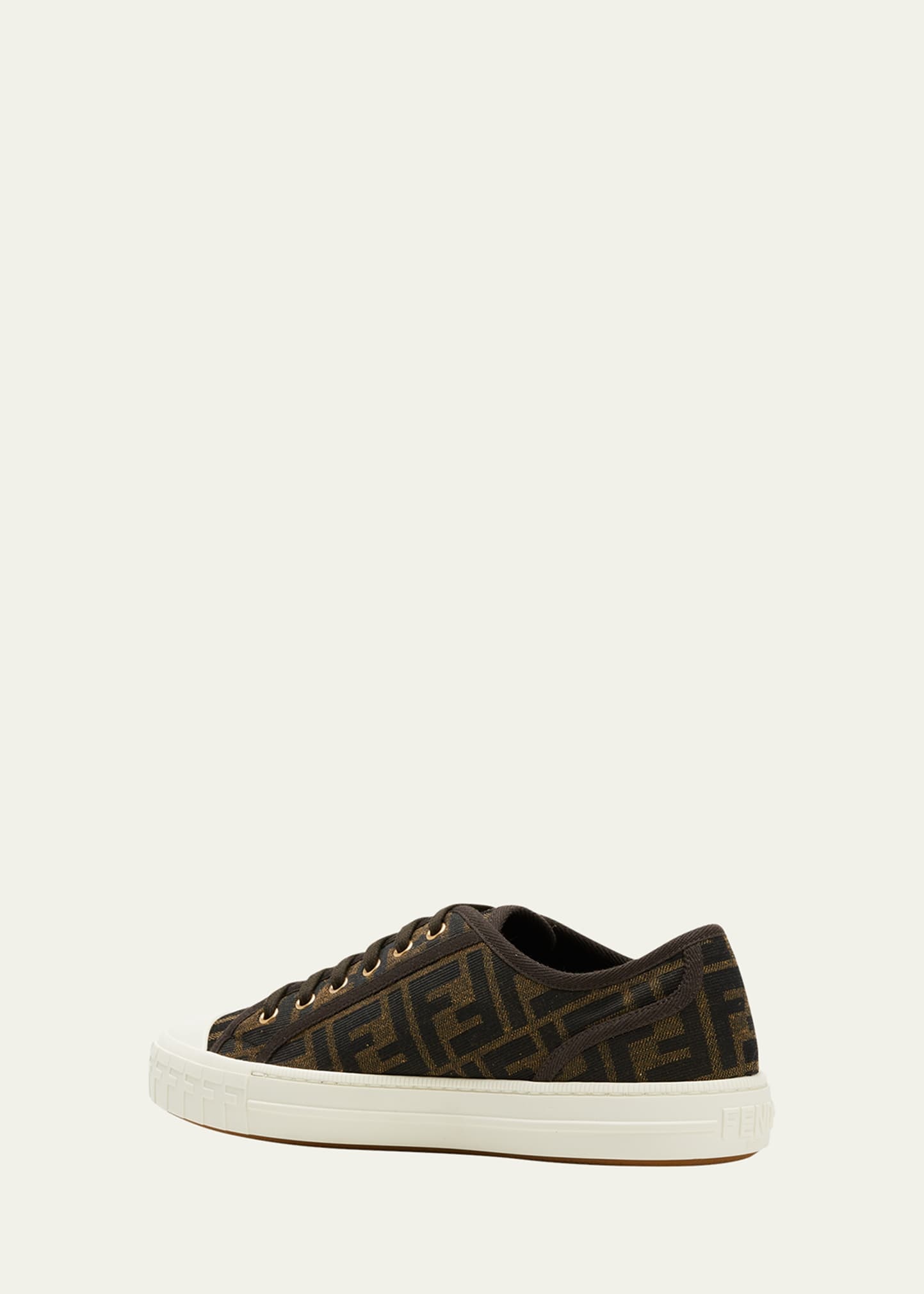 Men's New Summery Canvas Monogram Low Top Sneakers - 2