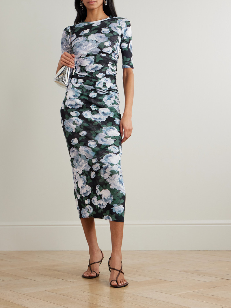 Stella McCartney Floral-print Mesh Top outlook