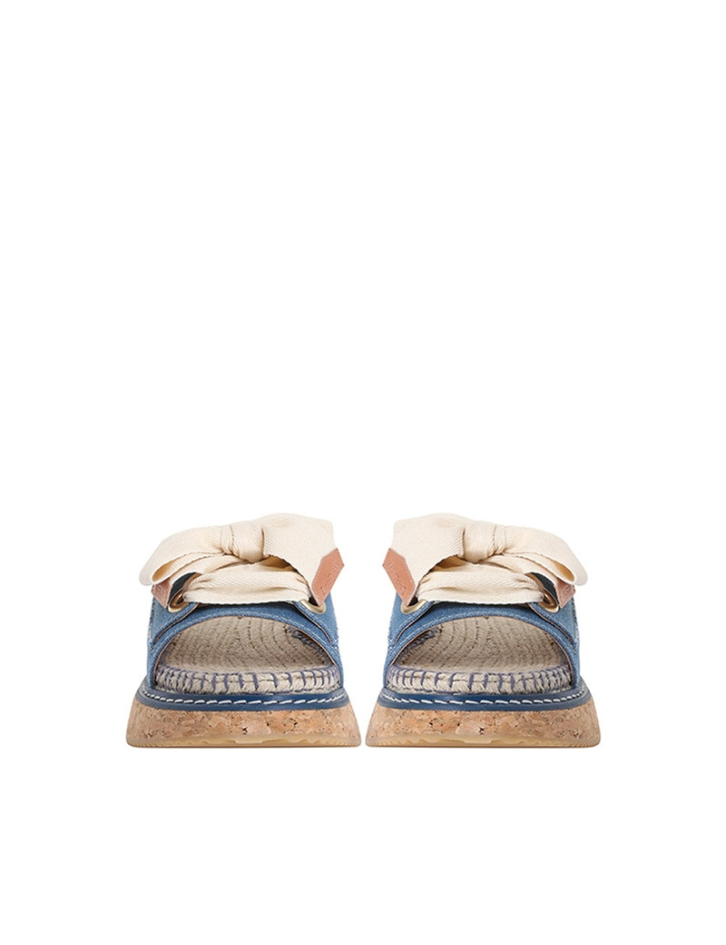 BOW FLATFORM ESPADRILLE 5